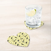 Gelbes Friseur-Werkzeug-Muster Untersetzer (Vor Ort)