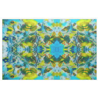 Gelbes Gelb-Sunbeam-Gewebe Stoff