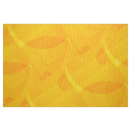 Gelbes geometrisches Gewebe Stoff (Fat Quarter (45,7 x 55,9 cm))