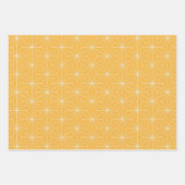 Gelbes geometrisches Papier (Vorderseite 2)