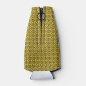 Gelbes gepunktetes Muster Flaschenkühler (Rückseite)