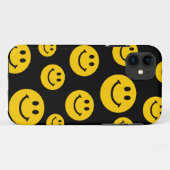 Gelbes Gesicht Case-Mate iPhone Hülle (Rückseite (Horizontal))