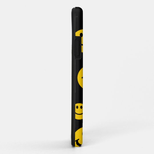 Gelbes Gesicht Case-Mate iPhone Hülle (Hinten/Rechts)