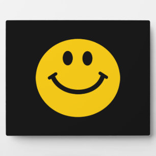 Gelbes Gesicht Fotoplatte