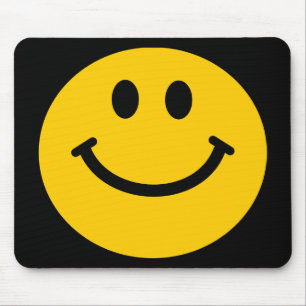 Gelbes Gesicht Mousepad
