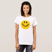 Gelbes Gesicht T-Shirt (Vorne ganz)