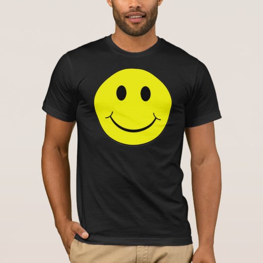 Gelbes Gesicht T-Shirt (Vorderseite)