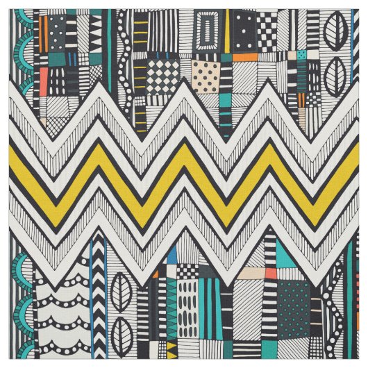 Gelbes Gewebe Stoff (Muster)