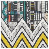 Gelbes Gewebe Stoff (Nahaufnahme)