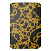 Gelbes Gift-Dart-Frosch Badematte (Vorderseite Vertikal)