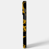 Gelbes Gift-Dart-Frosch Case-Mate iPhone Hülle (Rückseite / Links)