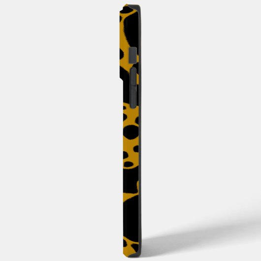 Gelbes Gift-Dart-Frosch Case-Mate iPhone Hülle (Rückseite / Links)