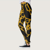 Gelbes Gift-Dart-Frosch Leggings (Links)
