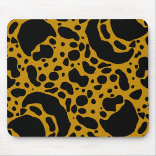 Gelbes Gift-Dart-Frosch Mousepad