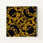 Gelbes Gift-Dart-Frosch Notizblock (Rückseite)