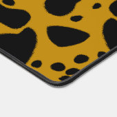 Gelbes Gift-Dart-Frosch Schreibtischunterlage (Ecke)