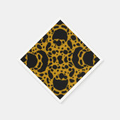 Gelbes Gift-Dart-Frosch Serviette (Ecke)