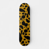 Gelbes Gift-Dart-Frosch Skateboard (Vorne)