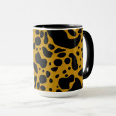 Gelbes Gift-Dart-Frosch Tasse (VorderseiteRechts)