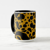 Gelbes Gift-Dart-Frosch Tasse (Vorderseite Links)