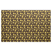 Gelbes Ginkgo-Blätter-Muster Stoff (Fat Quarter (45,7 x 55,9 cm))