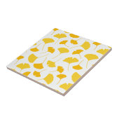 Gelbes Ginkgo-Leaf-Muster Fliese (Seite)