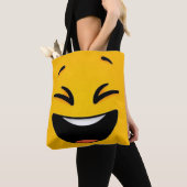 Gelbes glückliches Gesicht Tasche (Von Nahem)