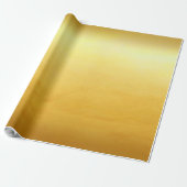 Gelbes Gold Geschenkpapier (Ungerollt)