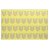 Gelbes Gold Guardian Engel Kunststoffe Stoff (Fat Quarter (45,7 x 55,9 cm))