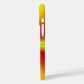 Gelbes Gold Roter Regenbogen Case-Mate iPhone Hülle (Rückseite / Links)
