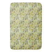 Gelbes Gold und schwarze Geparden Druckbadematte Badematte (Vorderseite Vertikal)