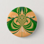 Gelbes grünes Design. Button (Vorderseite)