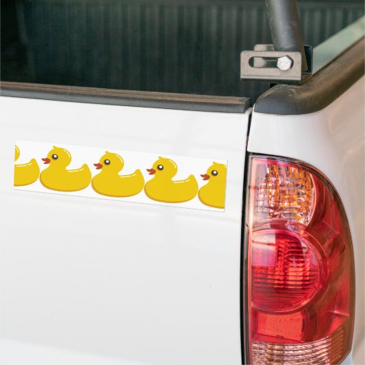Gelbes GummiDuckie Autoaufkleber (Auf Lkw)