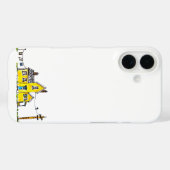 Gelbes Haus mit Wäsche Case-Mate iPhone Hülle (Rückseite (Horizontal))