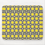 Gelbes helles Punktmuster Mousepad (Vorne)