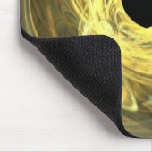 Gelbes Herz Mousepad (Ecke)