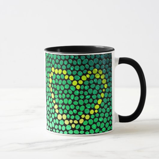 gelbes Herz Tasse (Rechts)
