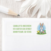 Gelbes Huhn und der Osterhase (Insitu)