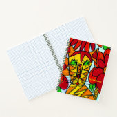 Gelbes Hund-Notizbuch Notizblock (Innenseite)