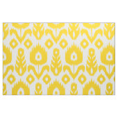 Gelbes Ikat Muster Stoff (Fat Quarter (45,7 x 55,9 cm))