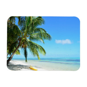 Gelbes Kajak auf einem rechteckigen Magneten am St Magnet