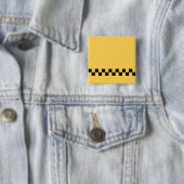 Gelbes kariertes Muster Button (Beispiel)