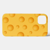 Gelbes Käse-Muster Case-Mate iPhone Hülle (Rückseite (Horizontal))