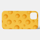 Gelbes Käse-Muster Case-Mate iPhone Hülle (Rückseite (Horizontal))