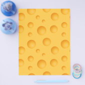 Gelbes Käse-Muster Flyer (Einzeln)