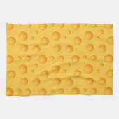 Gelbes Käse-Muster Küchentuch (Horizontal)