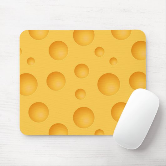 Gelbes Käse-Muster Mousepad (Mit Mouse)