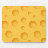 Gelbes Käse-Muster Mousepad (Vorne)