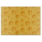 Gelbes Käse-Muster Schneidebrett (Vorderseite)
