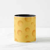 Gelbes Käse-Muster Tasse (Zentrum)